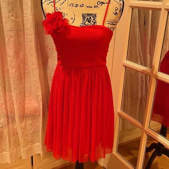 Forever 21 corsage dress junior teen party wedding winter dance S teen women 2 4 - Picture 5 of 13